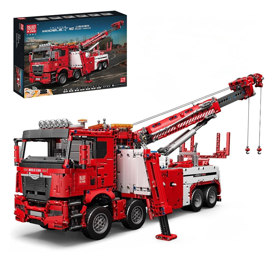 Mould King 17027 Tow Truck - Mould King Truck Serie