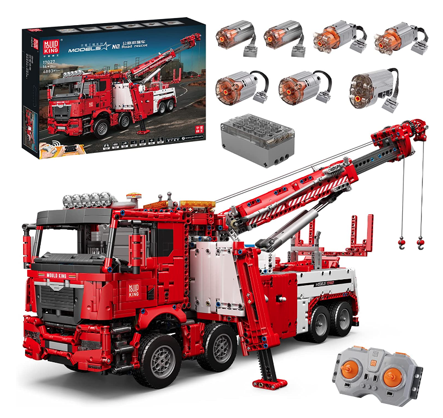 Mould King 17027 Tow Truck - Mould King Truck Serie