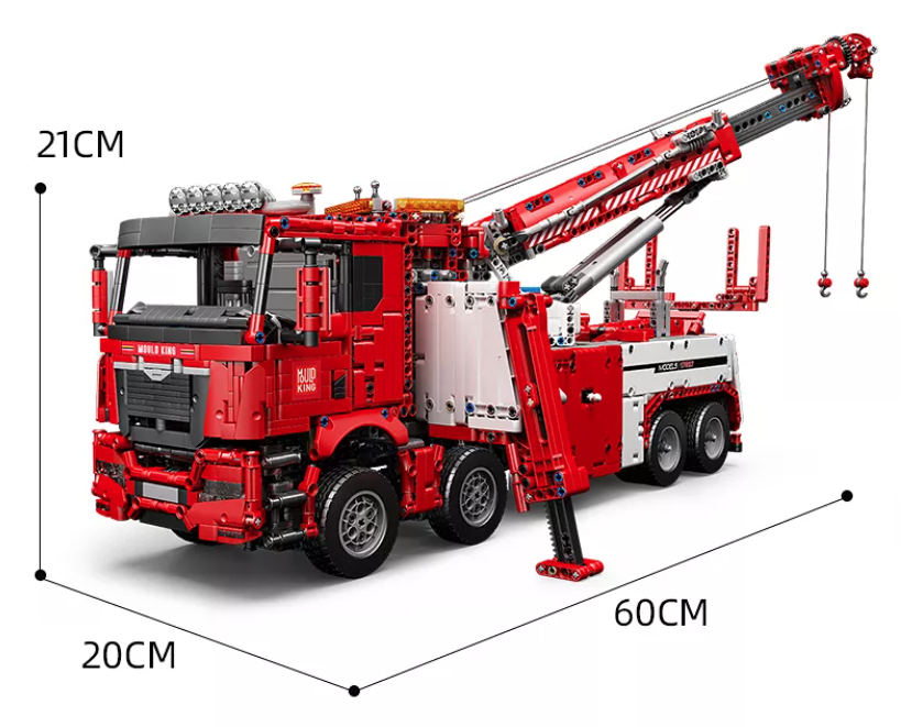 Mould King 17027 Tow Truck - Mould King Truck Serie