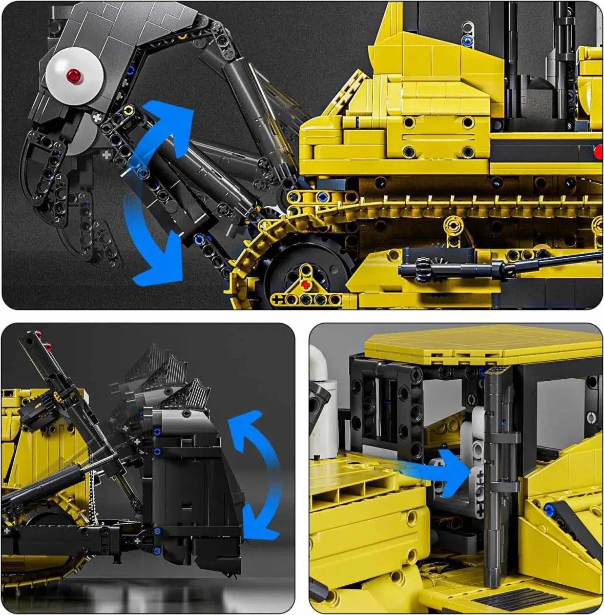 Mould King 17049 - Mould King Bulldozer