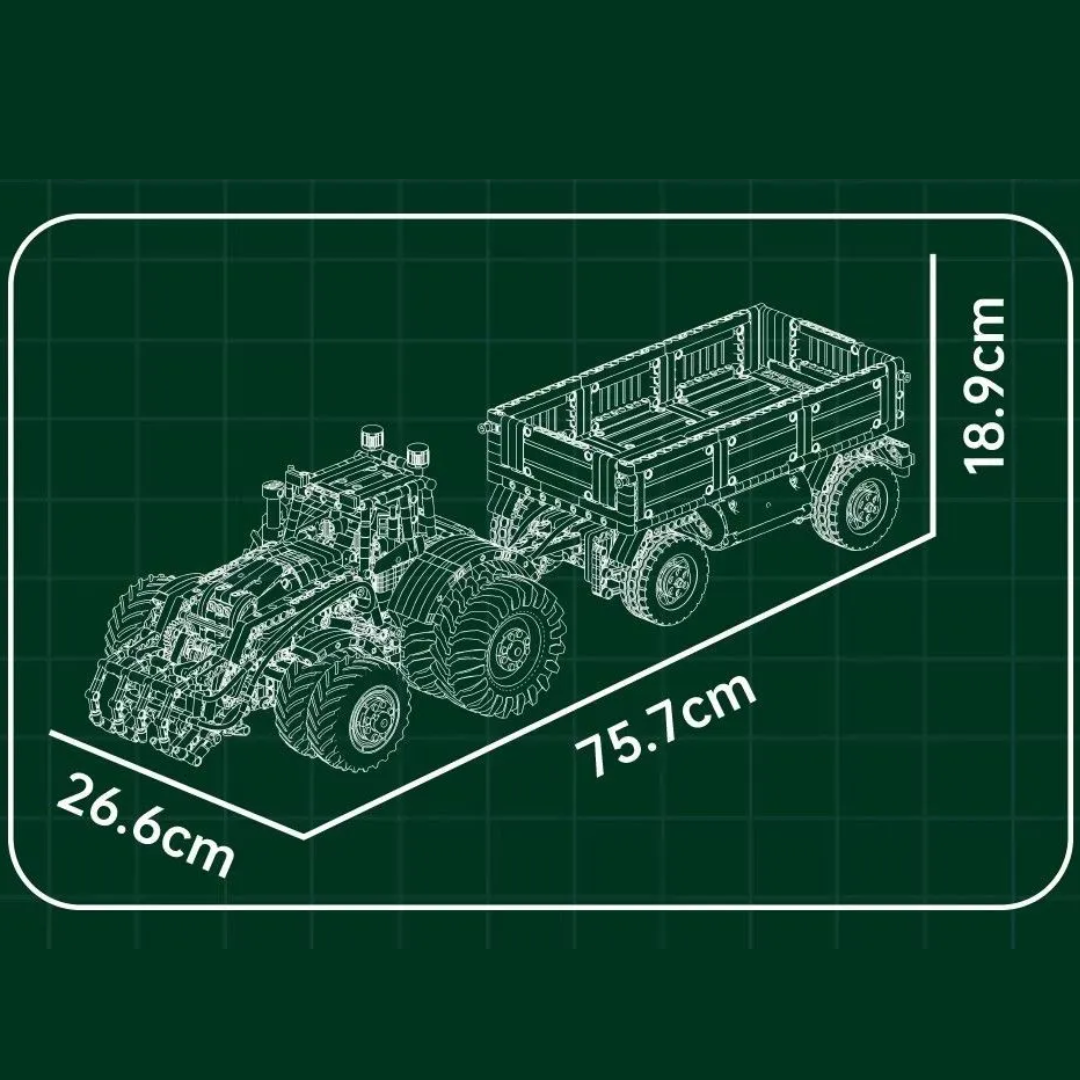 Mould King Multi-Purpose Traktor RC – Mould King 17095