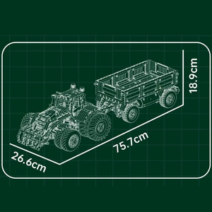 Tracteur RC polyvalent Mould King – Mould King 17095