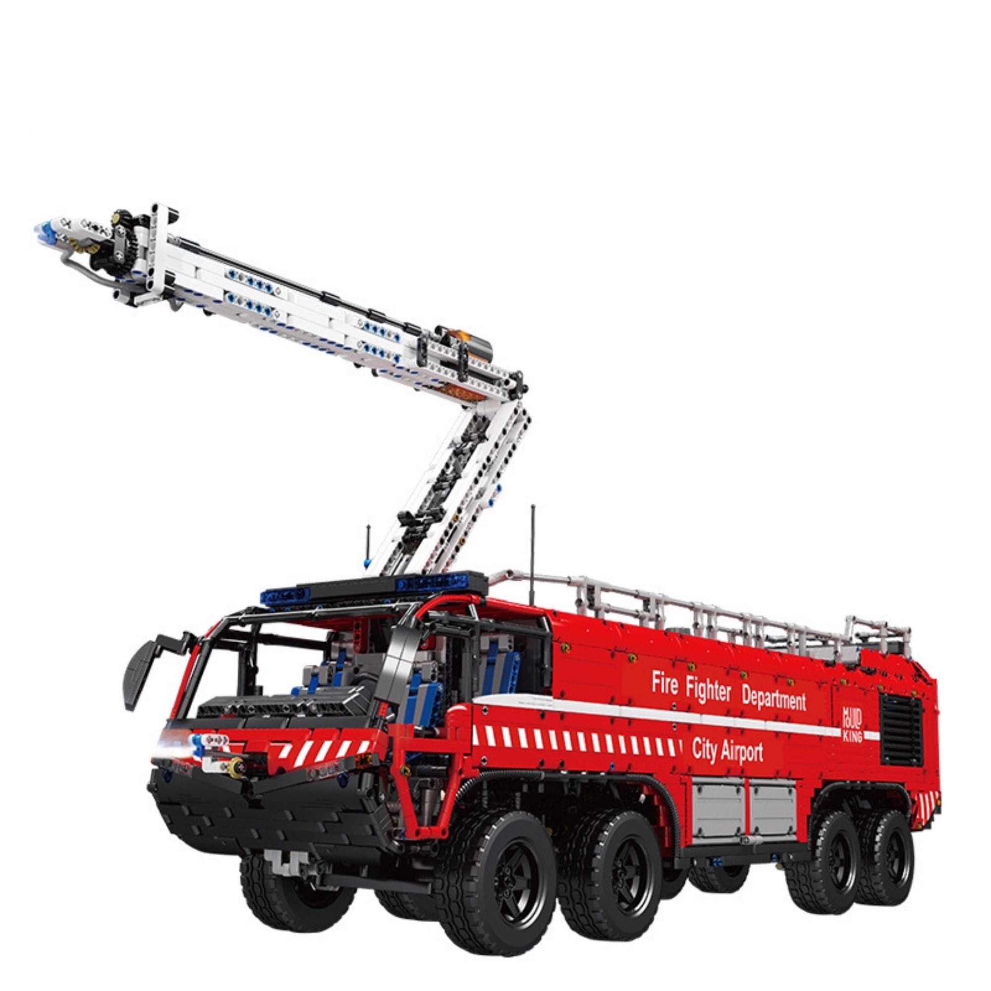 Flughafenfeuerwehr Motorisiert - Mould King 19004