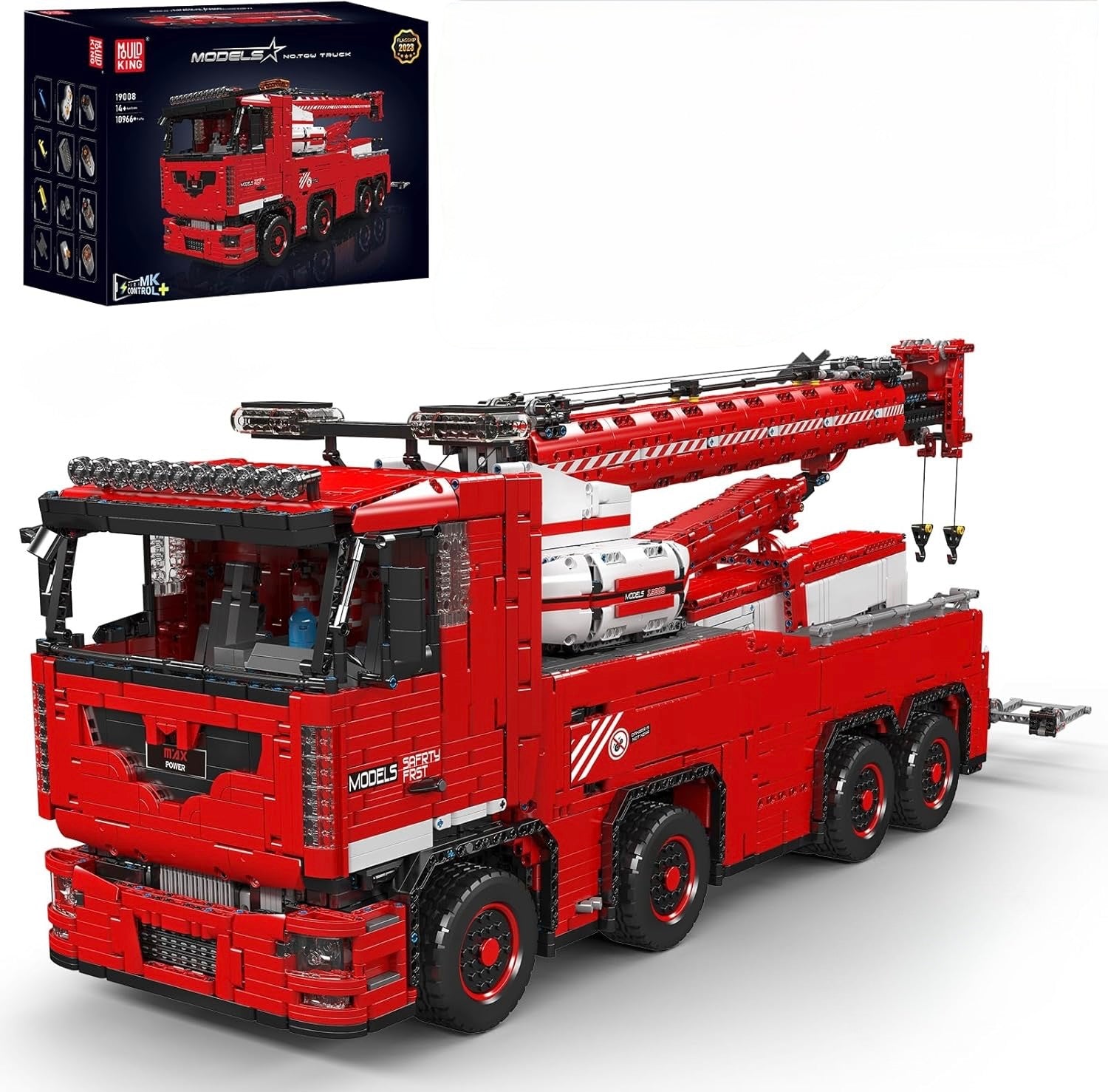 Mould King 19008s RC Tow Truck – Ferngesteuerter Abschleppwagen
