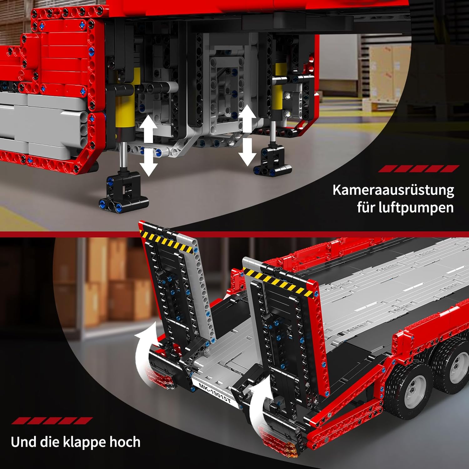 FH16 Trailer Motorisiert - Mould King 19015T