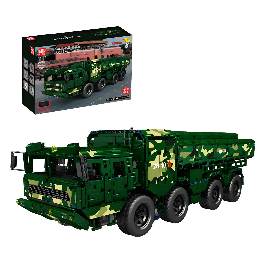 Mould King 20008 – Camion de Mísseis de Cruzeiro CJ-10 Mould King