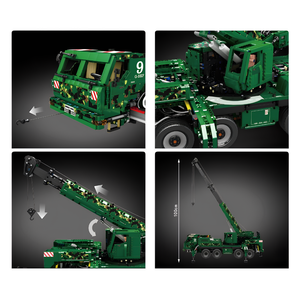 Mould King 20009 – Mould King Armored Recovery Crane G-BKF