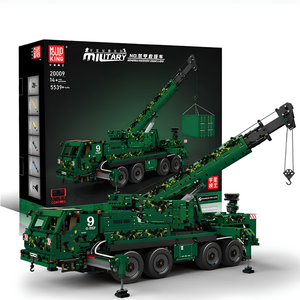 Mould King 20009 – Mould King Armored Recovery Crane G-BKF