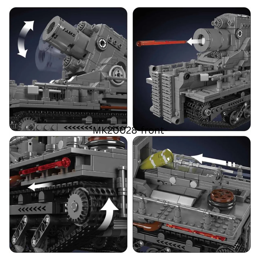 Mould King Artillerie RC – Mould King Karl-Mörser 20028