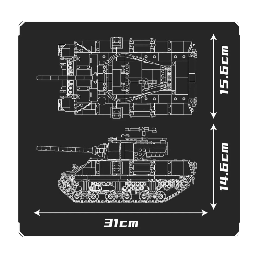 Mould King M36 Jackson Panzer RC – Mould King 20034