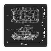 Mould King M36 Jackson Tanque RC – Mould King 20034