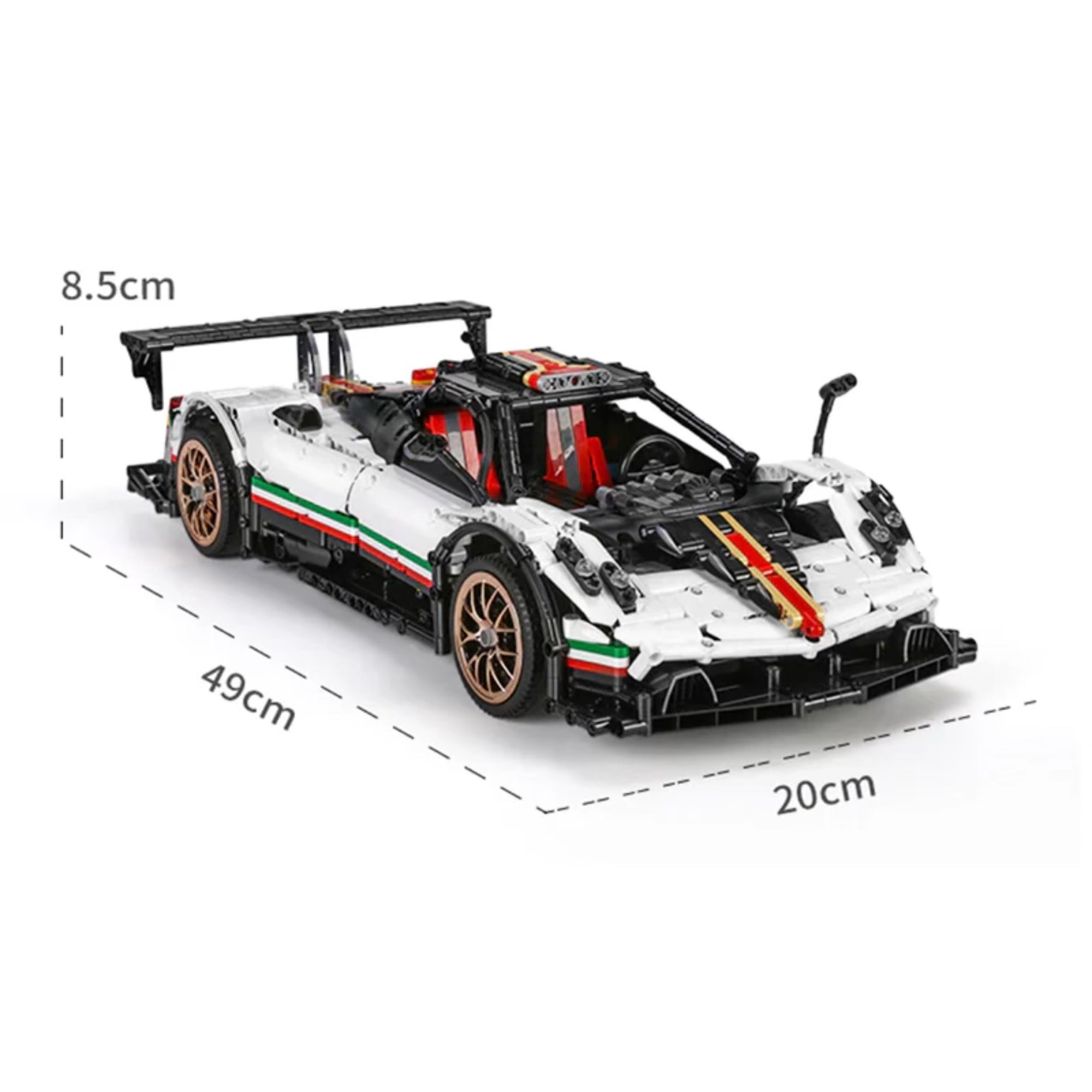 Mould King Pagani Motorisiert - Mould King 13060SD