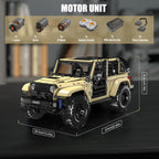 Jeep Wrangler Motorisiert - Mould King 13184