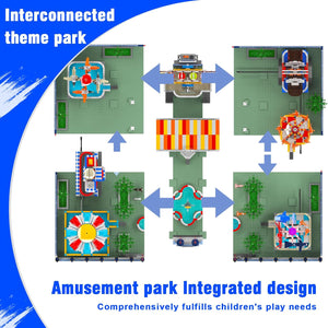 Mould King 11022 - Mould King Amusement Park