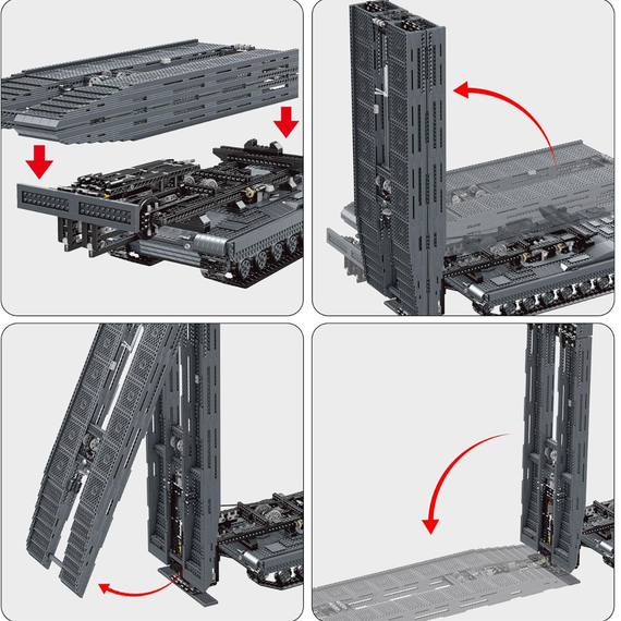 TIE Silencer - Mould King 21025 - KBS - Welt der Steine