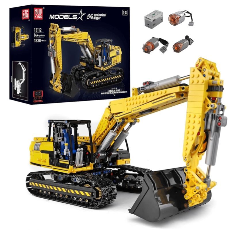 Mould King Excavator - Mould King 13112