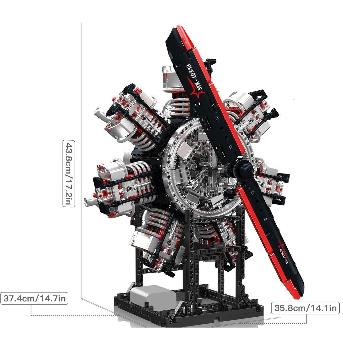 Mould King 10233 - Mould King Motor de Avión