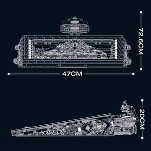 Star Wars Star Destroyer - Reobrix 99007