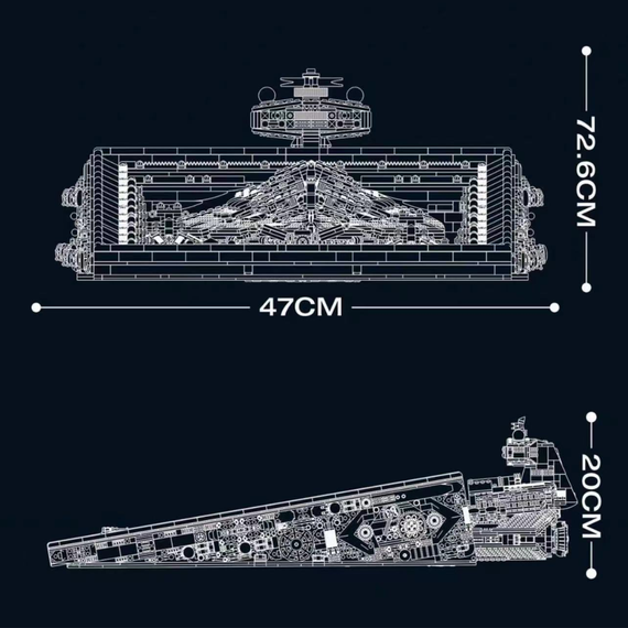 Star Wars Stjernedestroyer - Reobrix 99007