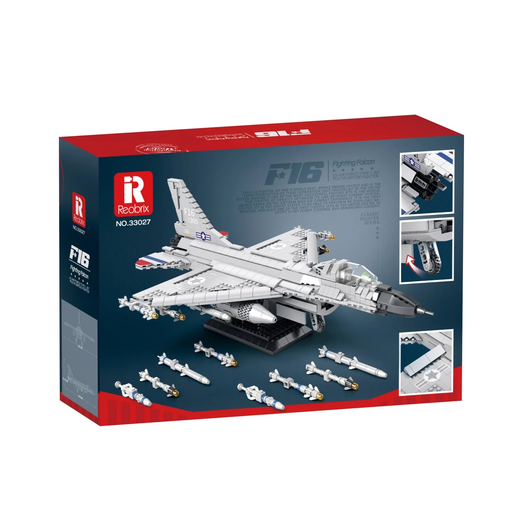 F16 Fighting Falcon - Reobrix 33027