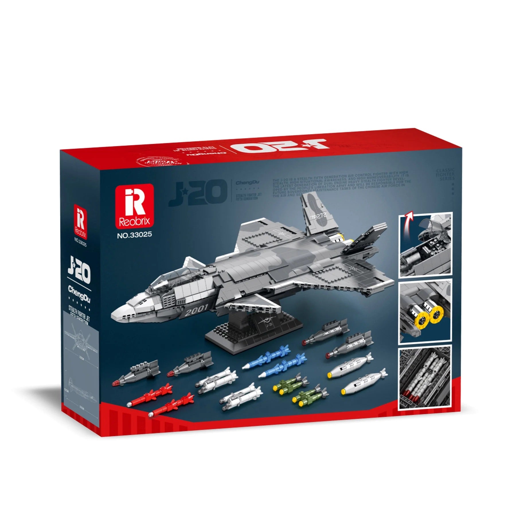J-20 Kampfjet - Reobrix 33025