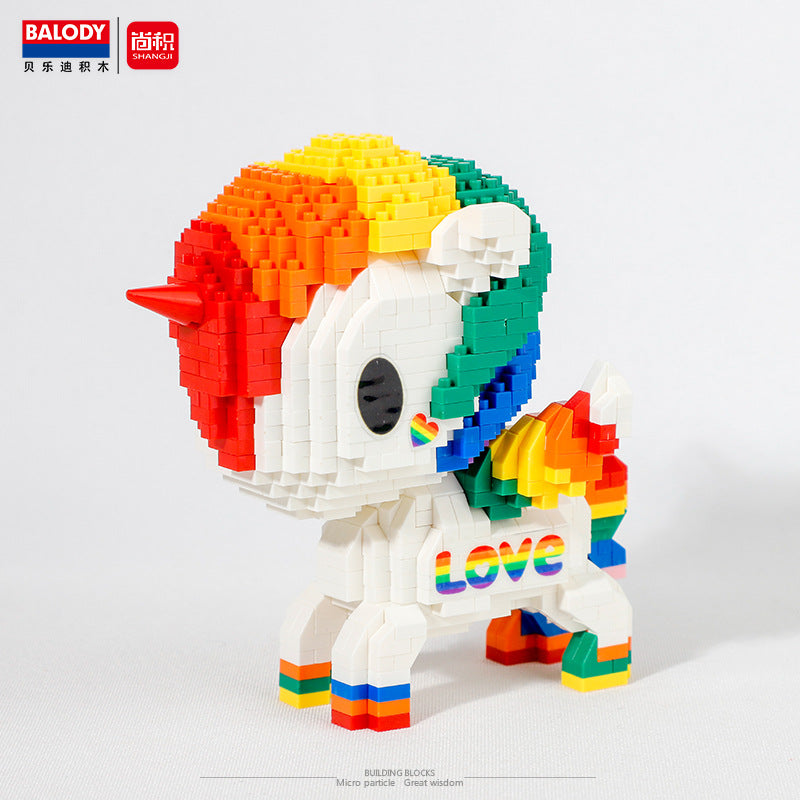 Regenbogen-Einhorn - Balody 18187