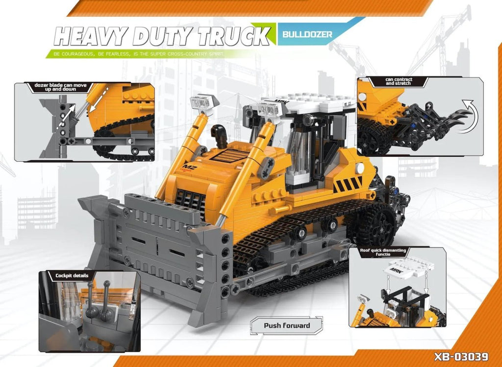 Baustelle Bulldozer - Xingbao XB03039 - KBS - Welt der Steine