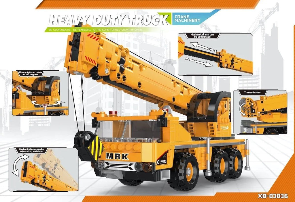 Baustelle Kranwagen - Xingbao XB03036 - KBS - Welt der Steine