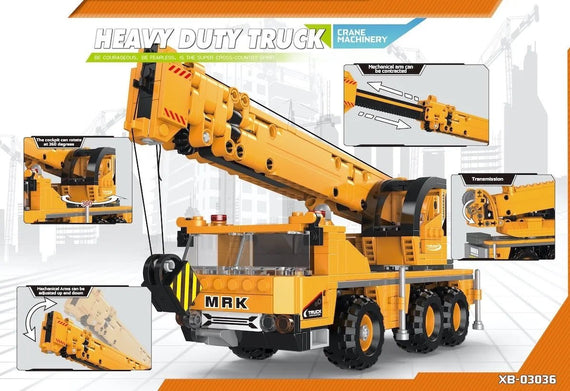 Baustelle Kranwagen - Xingbao XB03036 - KBS - Welt der Steine