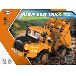 Construction Site Dump Truck - Xingbao XB03034 - KBS - World of Bricks