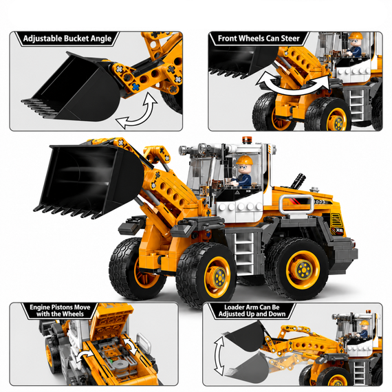 Construction site wheel loader - Xingbao XB03035