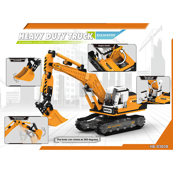 Baustelle Raupenbagger - Xingbao XB03038