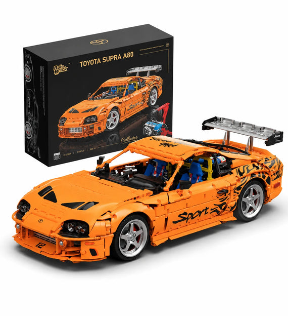 Bole Brick YC-23049 Toyota Supra A80 RC – Modell mit Verpackung