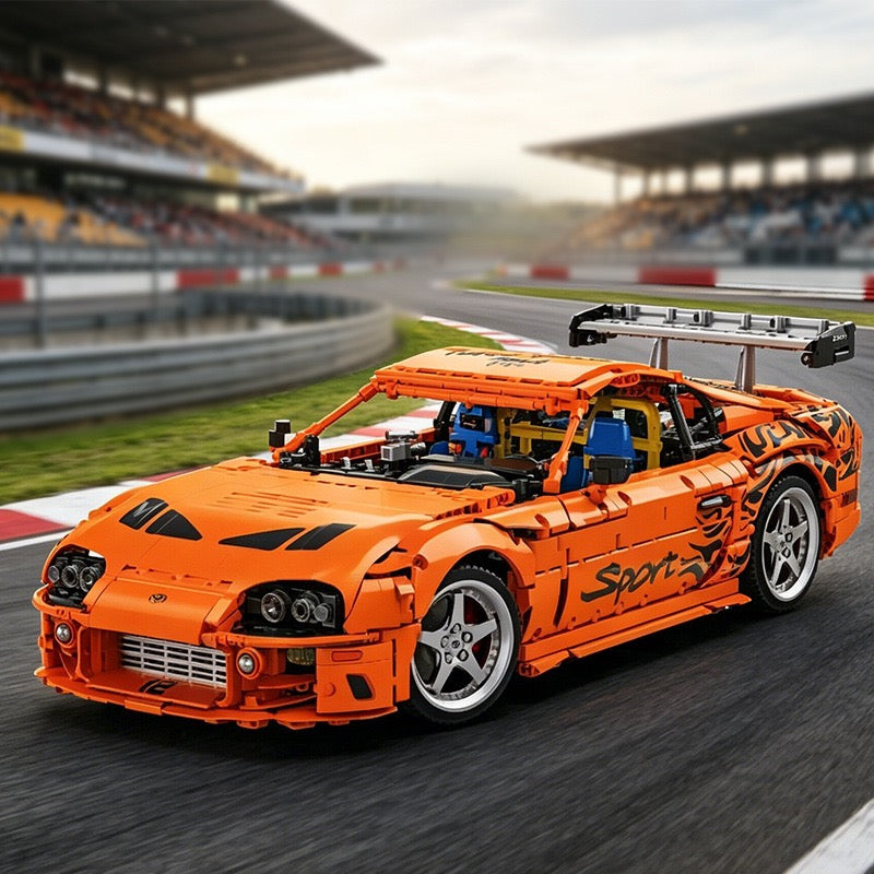 Bole Brick YC-23049 Toyota Supra A80 RC – auf der Rennstrecke