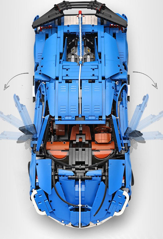 Bugatti Divo - Mould King 13125 - KBS - Welt der Steine