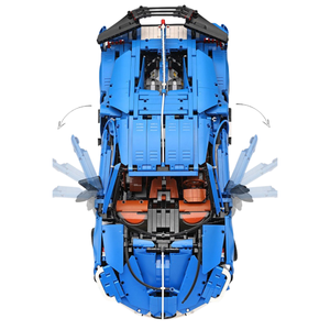 Bugatti Divo - Mould King 13125 - KBS - Welt der Steine