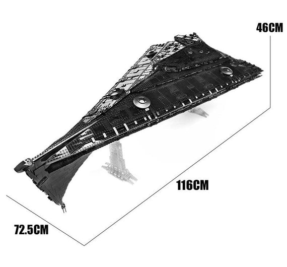 Eclipse Klasse Dreadnought UCS - Mould King 21004 - KBS - Welt der Steine