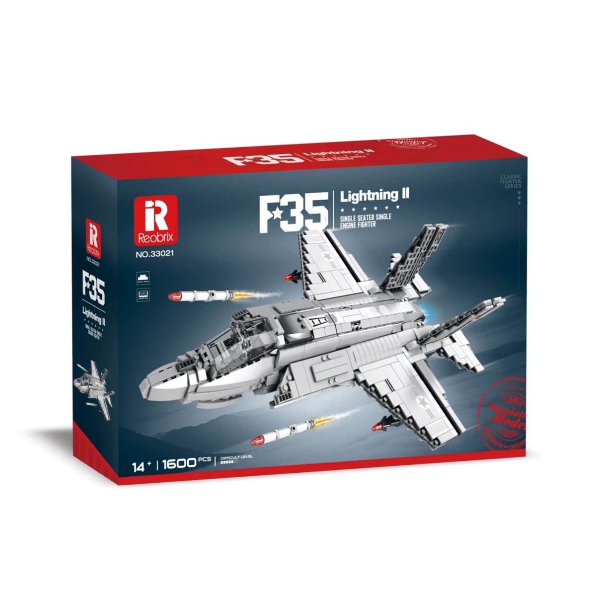 F - 35B Kampfjet - Reobrix 33021 - KBS - Welt der Steine