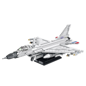 F16 Fighting Falcon - Reobrix 33027 - KBS - World of Bricks