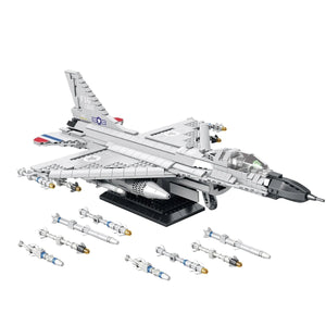 F16 Fighting Falcon - Reobrix 33027 - KBS - World of Bricks