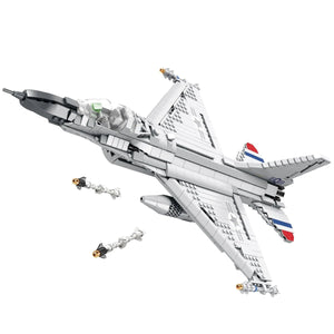 F16 Fighting Falcon - Reobrix 33027 - KBS - World of Bricks