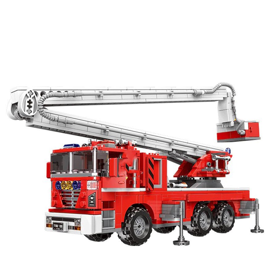 Feuerwehr Drehleiter - Xingbao XB - 03029 - KBS - Welt der Steine