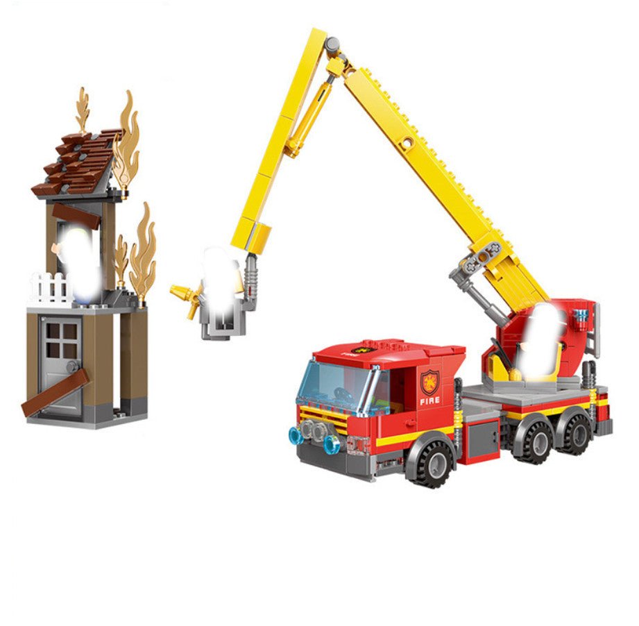 Feuerwehr Leiterwagen - Xingbao XB14002 - KBS - Welt der Steine