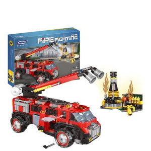 Camion-citerne pompiers - Xingbao XB14005 - KBS - Le monde des briques