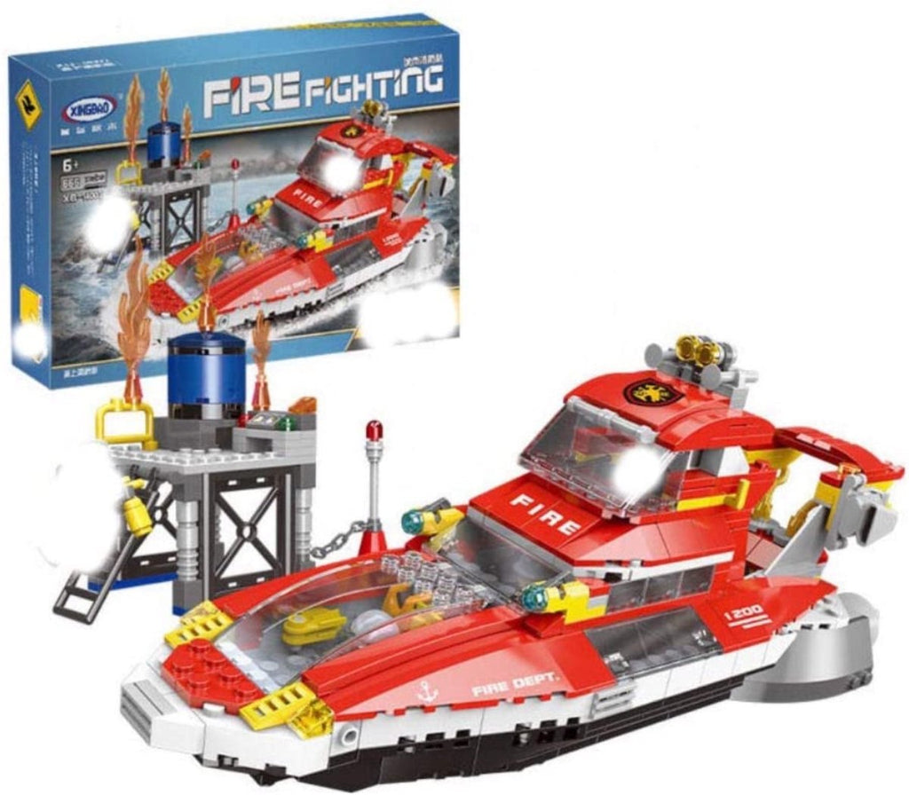 Feuerwehrboot - Xingbao XB14003 - KBS - Welt der Steine