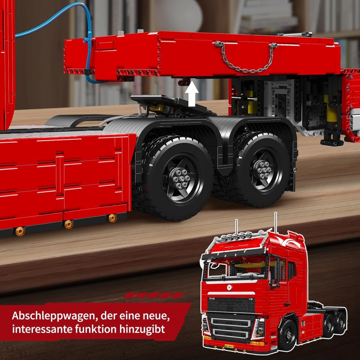 FH16 Trailer Motorisiert - Mould King 19015T - KBS - Welt der Steine