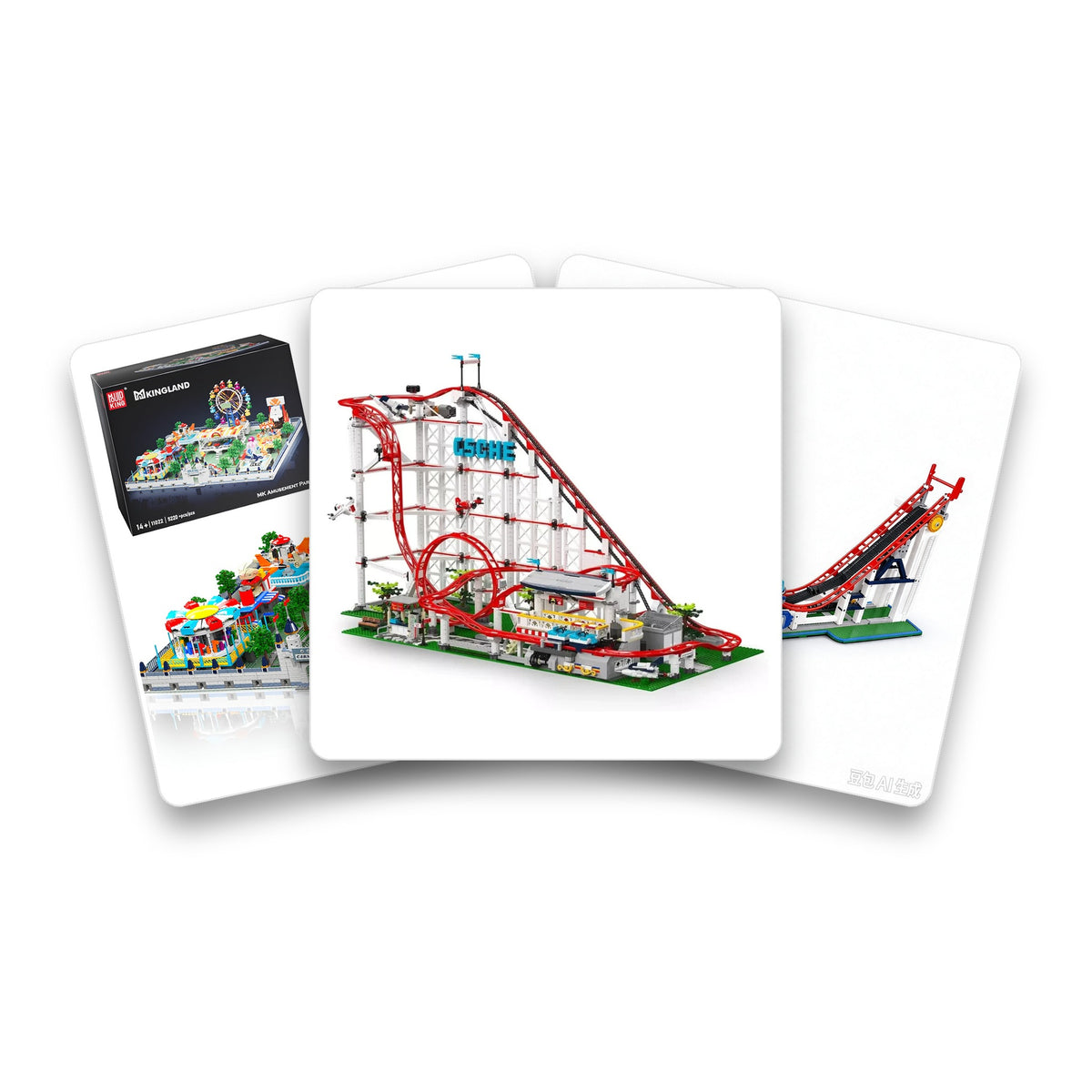 Freizeitpark-Trio