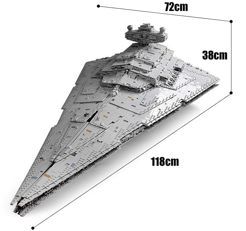 Imperialer Sternenzerstörer Monarch - Mould King 13135 - KBS - Welt der Steine