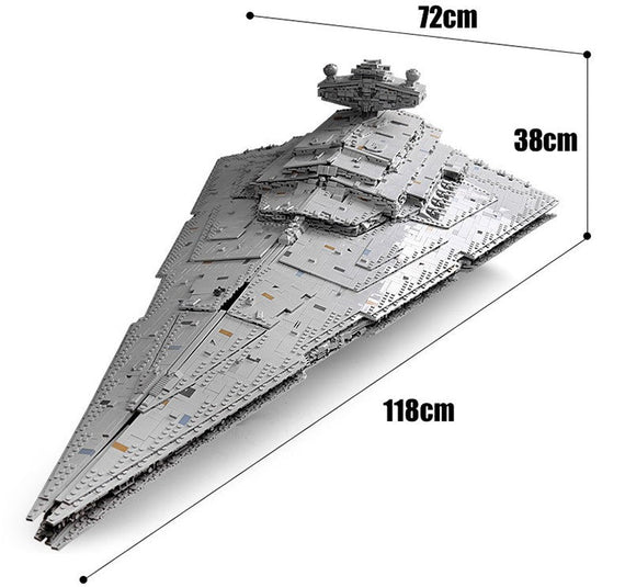 Imperialer Sternenzerstörer Monarch - Mould King 13135 - KBS - Welt der Steine