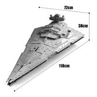 Imperial Star Destroyer Monarch - Mould King 13135 - KBS - World of Bricks